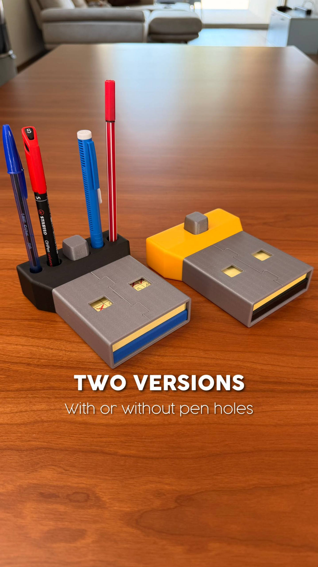 USB NOTE - STICKY NOTE HOLDER & STENCILS