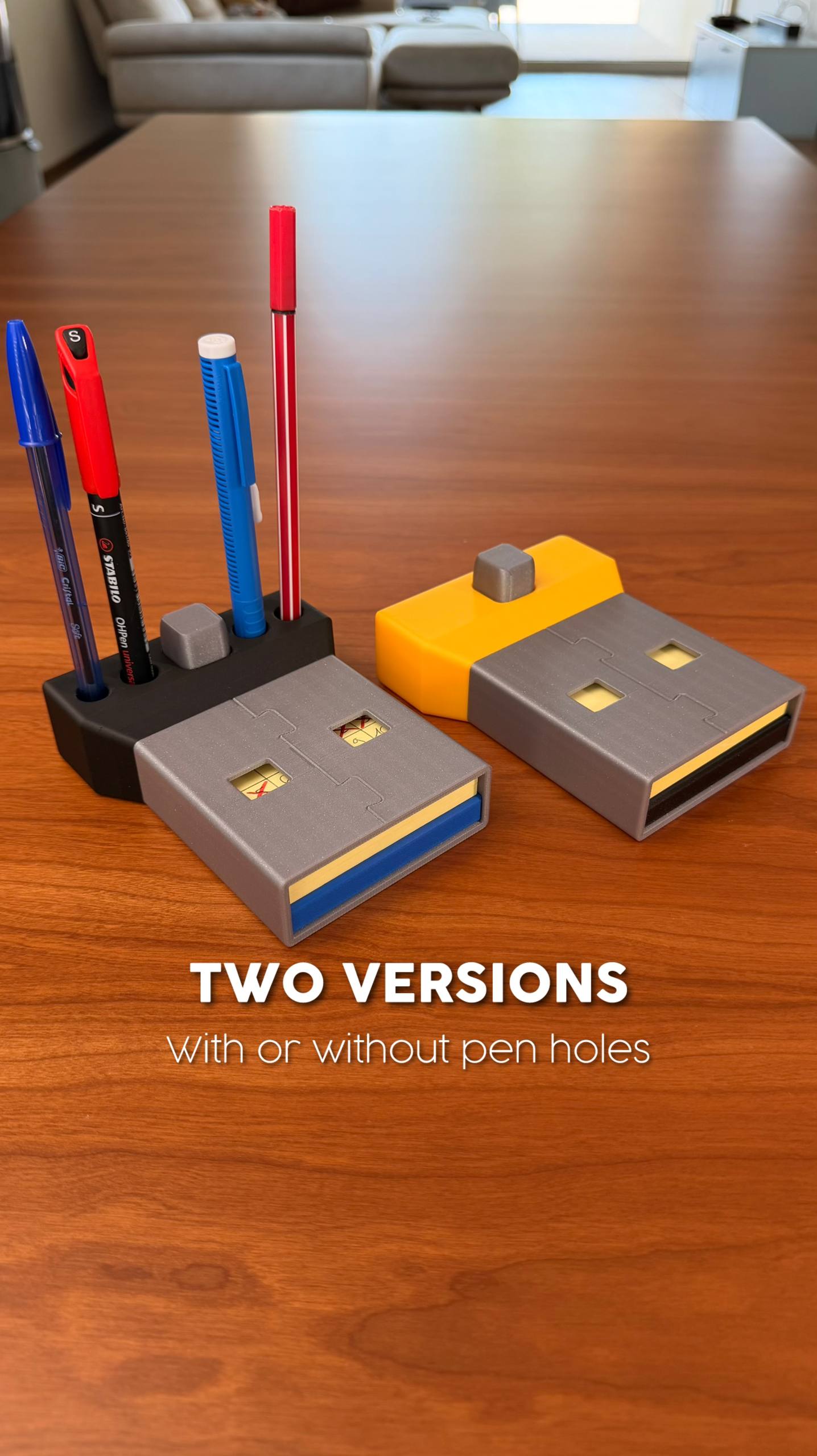 USB NOTE - STICKY NOTE HOLDER & STENCILS