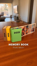 Year in Review Photo Album — Interactive Sliding 4x6 Memory Display (Holds 12)