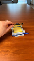 Pen and Post-It Note Holder with stencils