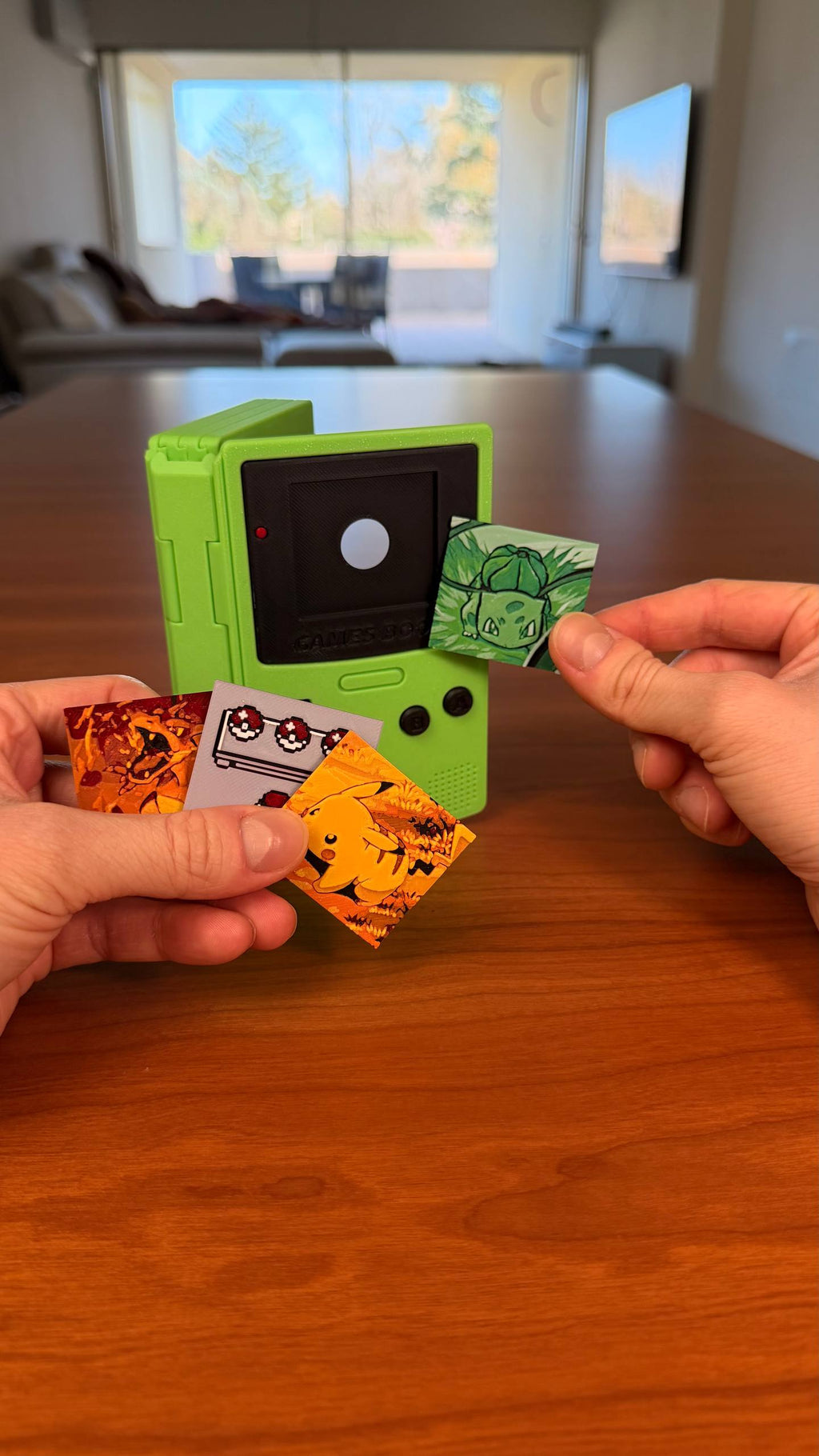 Gameboy Inspired Switch Game & Micro SD Card Holder