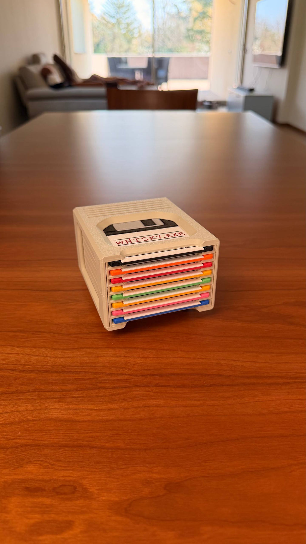 Floppy Disk Retro Tech Coaster Holder